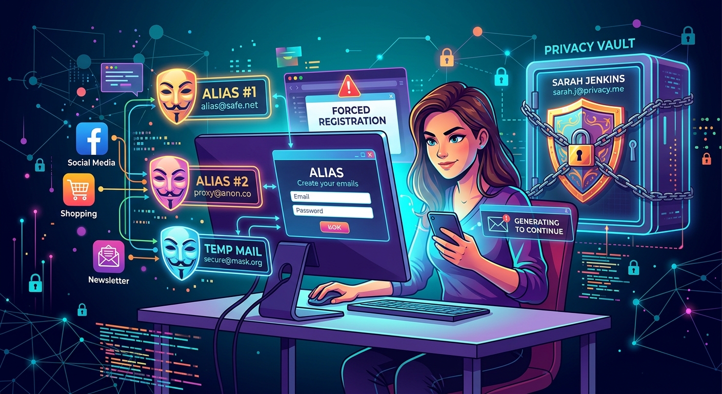 How to Handle Forced Email Registrations Without Giving Up Your Privacy